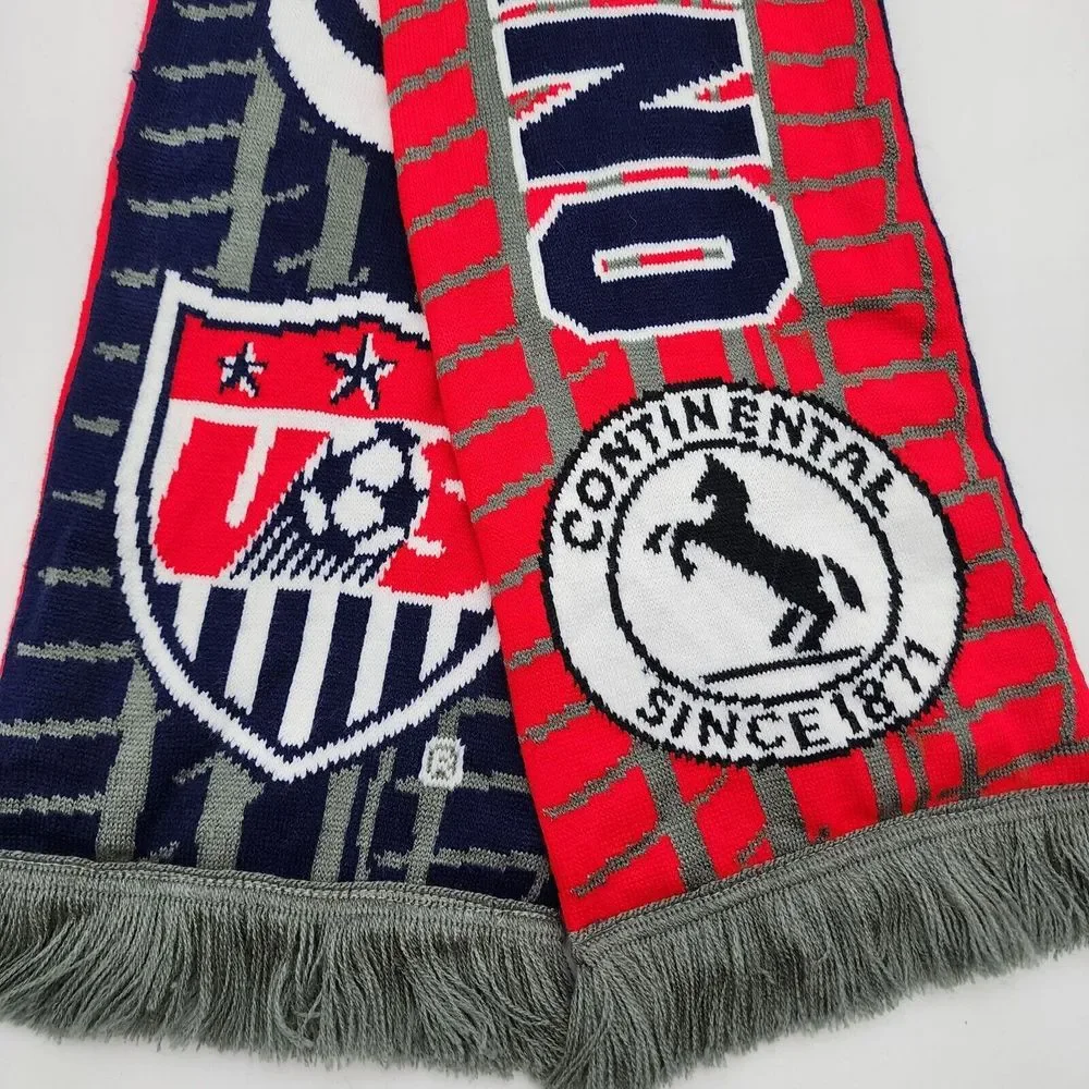 Continental tire scarf one‎ nation on team soccer USA acrylic